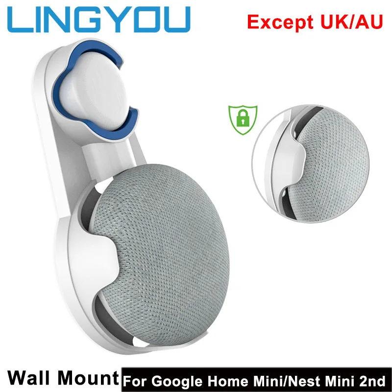 LINGYOU Outlet Wall Mount Stand For Google Home Mini Nest Mini 2nd Gen Voice Assistant Plug In Kitchen Bedroom Audio Stand
LINGYOU Outlet Wall Mount Stand For Google Home Mini Nest Mini 2nd Gen Voice Assistant Plug In Kitchen Bedroom Audio Stand