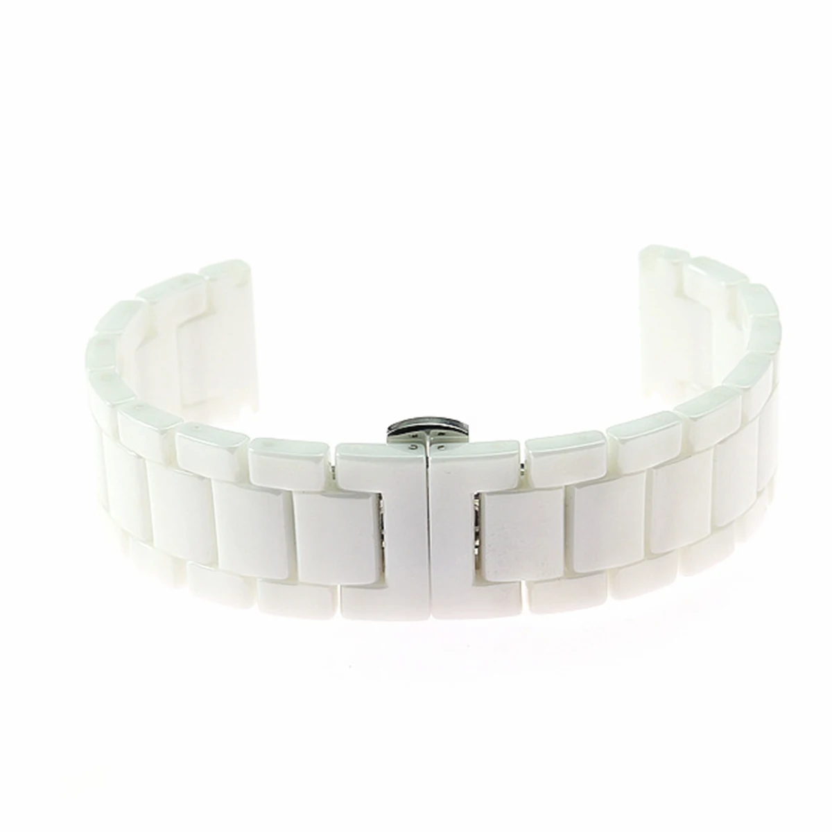 SOONHUA Universal Watch Band Ceramic Strap Metal Folding Clasp Replacement Watch Straps 20mm/22mm
SOONHUA Universal Watch Band Ceramic Strap Metal Folding Clasp Replacement Watch Straps 20mm/22mm