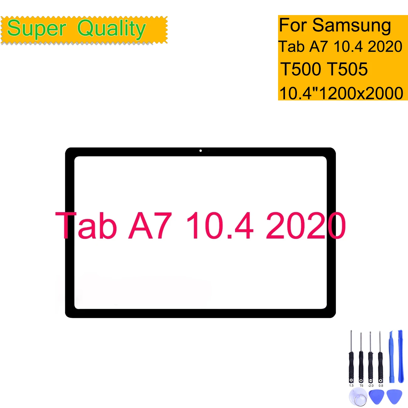 Для Samsung Galaxy Tab A7 10 4 2020 тачскрин панель планшет T500 T505 передний внешний ЖК