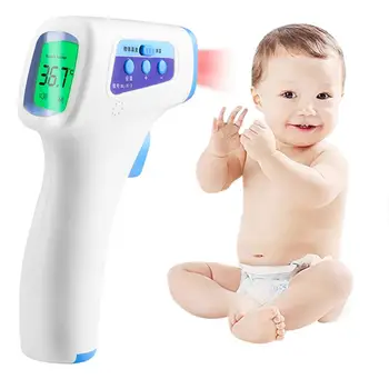 In Stock Digital Thermometer Infrared Baby Adult Forehead Non-contact Infrared Thermometer LCD Termometro Infravermelh New
In Stock Digital Thermometer Infrared Baby Adult Forehead Non-contact Infrared Thermometer LCD Termometro Infravermelh New