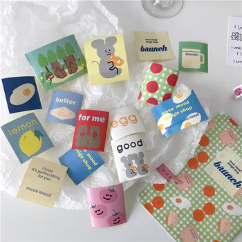 15PCS/bag cute cartoon stickers DIY scrapbook album diary happy plan gift seal decorative stickers
15PCS/bag cute cartoon stickers DIY scrapbook album diary happy plan gift seal decorative stickers