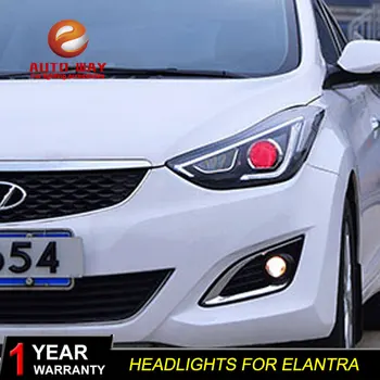 Car Styling Head Lamp case for Hyundai Elantra Headlights Elantra 2012-2016 LED Headlight DRL Lens Double Beam Bi-Xenon HID
Car Styling Head Lamp case for Hyundai Elantra Headlights Elantra 2012-2016 LED Headlight DRL Lens Double Beam Bi-Xenon HID