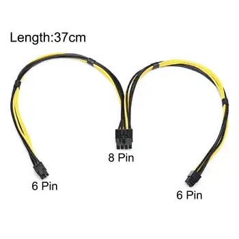 For Mac Pro Video Card Graphics Card 18AWG Dual Mini 6 Pin To 8 Pin Male PCI Power Cord
For Mac Pro Video Card Graphics Card 18AWG Dual Mini 6 Pin To 8 Pin Male PCI Power Cord