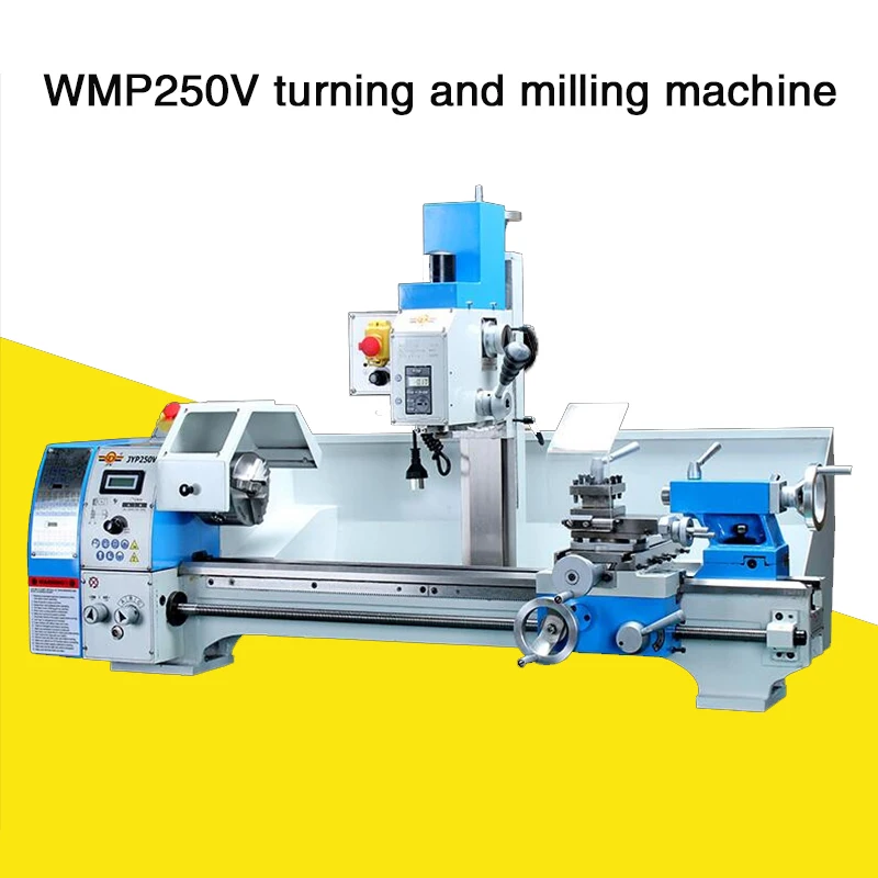 WMP250V desktop turning and milling machine multi-function household metal bench lathe small industrial machine tool
WMP250V desktop turning and milling machine multi-function household metal bench lathe small industrial machine tool