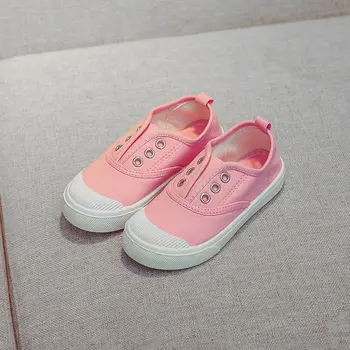 Children's Shoes 2018 Spring Autumn Canvas Shoes Boys Girl White Shoes Non-slip Breathable Sneakers 1-12T Comfortable Kids Shoes
Children's Shoes 2018 Spring Autumn Canvas Shoes Boys Girl White Shoes Non-slip Breathable Sneakers 1-12T Comfortable Kids Shoes