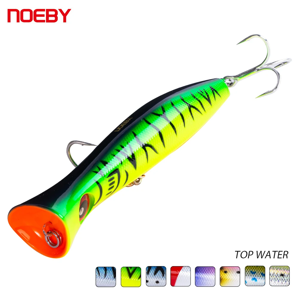 NOEBY Big Popper Lures Top Water Floating Artificial Hard Bait 200mm 115.2g Fishing Lures NBL9248
NOEBY Big Popper Lures Top Water Floating Artificial Hard Bait 200mm 115.2g Fishing Lures NBL9248