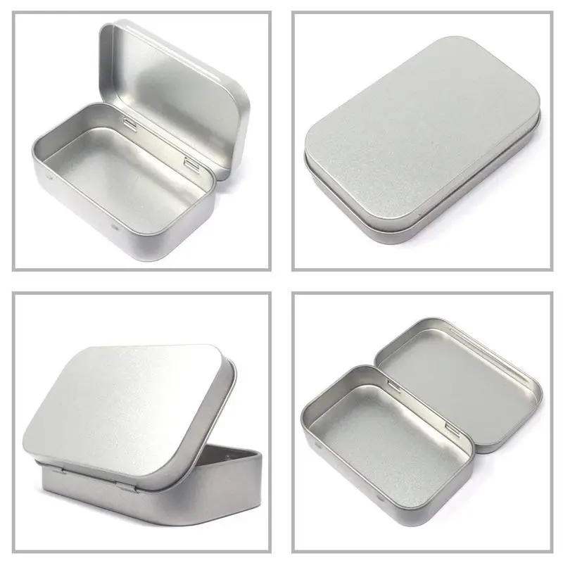 24 Pack Metal Rectangular Empty Hinged Tins Box Containers Mini Portable Box Small Storage Kit,Home Organizer,3.75 by 2.45 by 0.
24 Pack Metal Rectangular Empty Hinged Tins Box Containers Mini Portable Box Small Storage Kit,Home Organizer,3.75 by 2.45 by 0.