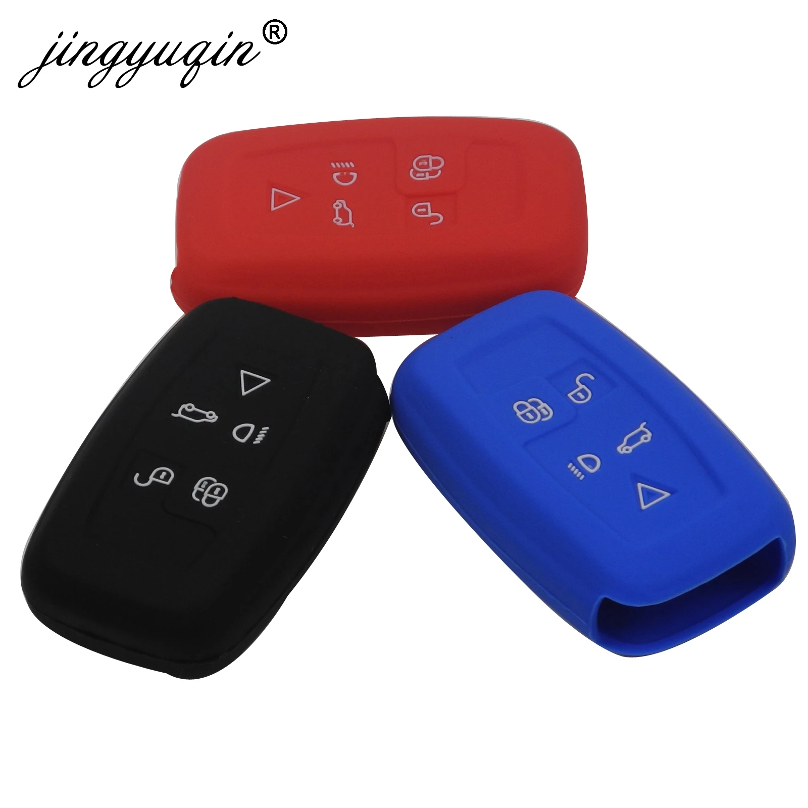 Silicone Silicone Cover Smart Remote Key Case 5 Button For Land Rover Discovery 4 For Range Rover Smart Remote Key Shell Blank
Silicone Silicone Cover Smart Remote Key Case 5 Button For Land Rover Discovery 4 For Range Rover Smart Remote Key Shell Blank
