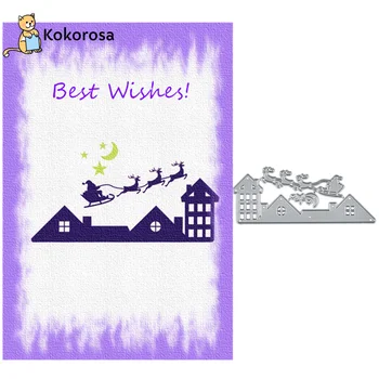Kokorosa Santa Claus Christmas Dies Metal Cutting Dies New 2019 for Card Making Scrapbooking Embossing Cuts Craft Deer Dies
Kokorosa Santa Claus Christmas Dies Metal Cutting Dies New 2019 for Card Making Scrapbooking Embossing Cuts Craft Deer Dies
