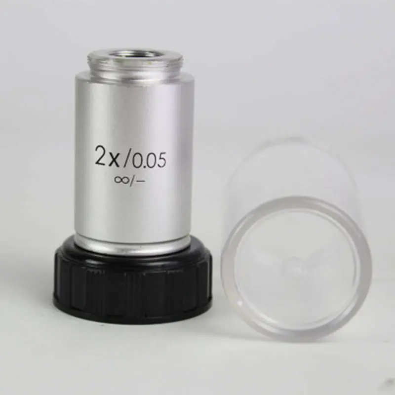 1X 2X Universal 195 Infinity Objective Lens Metal Body Optical Glass Biological Microscope Accessories
1X 2X Universal 195 Infinity Objective Lens Metal Body Optical Glass Biological Microscope Accessories