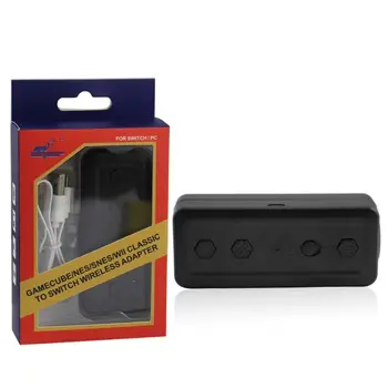 4 in 1 Wireless Controller Converter Adapter for Nintendo Switch Wii/NES/SNES/GC Gamecube NES
4 in 1 Wireless Controller Converter Adapter for Nintendo Switch Wii/NES/SNES/GC Gamecube NES