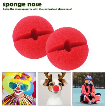 50pcs/Set Fun Foam Clown Nose Circus Party Comic Christmas Halloween Costume Favor Supplies Decorations
50pcs/Set Fun Foam Clown Nose Circus Party Comic Christmas Halloween Costume Favor Supplies Decorations