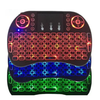 2.4G Wireless Keyboard Touchpad Color Backlit Air Mouse I8 Mini Keyboard for Android TV Box Xbox Smart TV PC PS3/PS4 HTPC
2.4G Wireless Keyboard Touchpad Color Backlit Air Mouse I8 Mini Keyboard for Android TV Box Xbox Smart TV PC PS3/PS4 HTPC