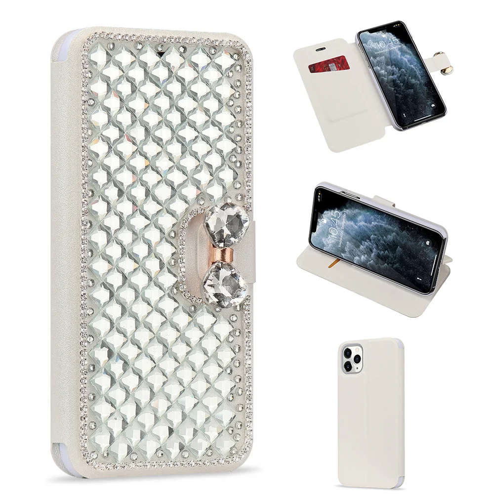 Luxury Diamond Bling Glitter Leather Case For Huawei P20 Lite Mate 20 Pro Girl Cute Flip Stand Wallet Holder Full Cover Coque |