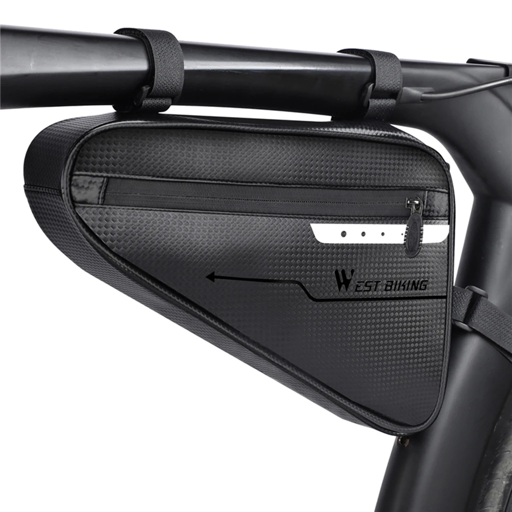 Bike Frame Bag Large Capacity Cycling Top Tube Triangle Bag Strage Pouch for MTB Mountain Rode Bike Bicycle Accessories Bike Frame Bag Large Capacity Cycling Top Tube Triangle Bag Strage Pouch for MTB Mountain Rode Bike Bicycle Accessories