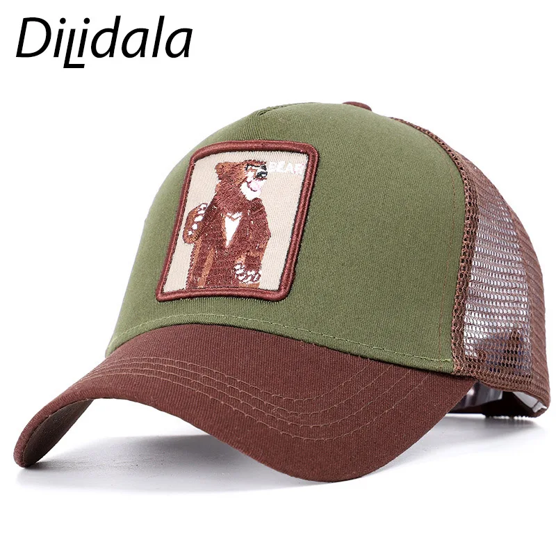 Dilidala Spring Summer Unisex Baseball Net Cap Animal Embroidery Baseball Cap All-match Personality Cap For Students
Dilidala Spring Summer Unisex Baseball Net Cap Animal Embroidery Baseball Cap All-match Personality Cap For Students