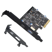 Pci-E Pci Express Usb 3.1 Gen2 10Gbps Hub Type A En Type C 2-Port Pcie Extension adapter Card for Windows 7/8/8.1/10/Linux
Pci-E Pci Express Usb 3.1 Gen2 10Gbps Hub Type A En Type C 2-Port Pcie Extension adapter Card for Windows 7/8/8.1/10/Linux