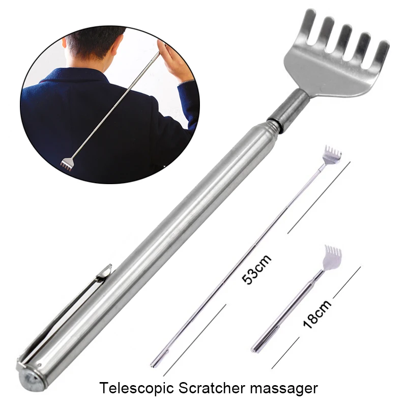 Back Scratcher Telescopic Scratching Backscratcher Massager Back Scraper Extendable Telescoping Anti-itching Body Relax Portable
Back Scratcher Telescopic Scratching Backscratcher Massager Back Scraper Extendable Telescoping Anti-itching Body Relax Portable