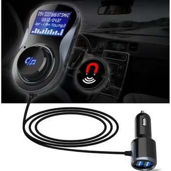 Car MP3 Player Audio Adaptor FM Transmitter Bluetooth Hands-Free FM Modulator Support U Disk TF For IPhone For Android
Car MP3 Player Audio Adaptor FM Transmitter Bluetooth Hands-Free FM Modulator Support U Disk TF For IPhone For Android