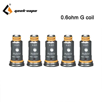 5pcs/pack Geekvape Aegis Pod G Coil ST 0.6ohm Coil Head Fit for Geekvape Aegis Pod Kit E-cigarette Vaporizer Vape Mesh coil 
5pcs/pack Geekvape Aegis Pod G Coil ST 0.6ohm Coil Head Fit for Geekvape Aegis Pod Kit E-cigarette Vaporizer Vape Mesh coil