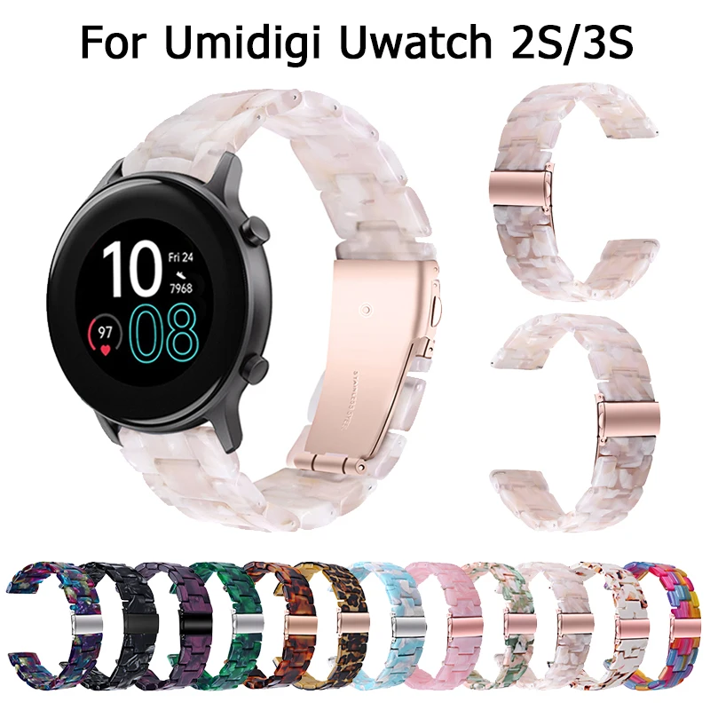 

Resin Band For Umidigi Uwatch 5 3S 2S 2 Replacement Strap Wristband For Umidigi Urun S Bracelet Adjust Belt Watch Accessories