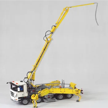 Technic RC Tracked Actros Concrete Pump Truck Engineering Building Blocks Fit Creator Remote Control Car Bricks Toys Gife 
Technic RC Tracked Actros Concrete Pump Truck Engineering Building Blocks Fit Creator Remote Control Car Bricks Toys Gife