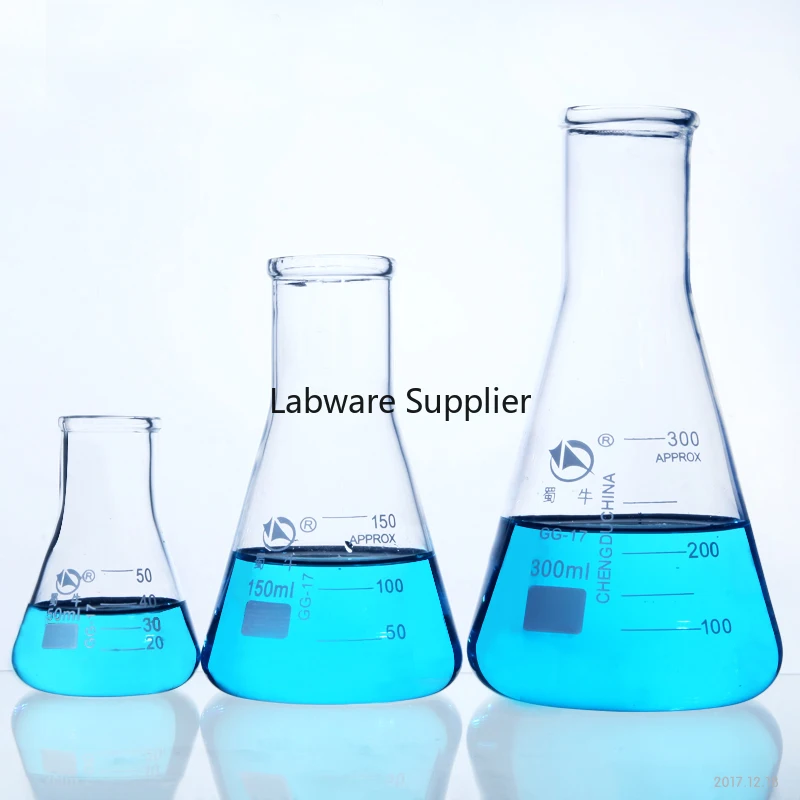 1pc Wide neck Big mouth High quality triangle glass flask conical flask Erlenmeyer Flask labratory equipment free shiping 
1pc Wide neck Big mouth High quality triangle glass flask conical flask Erlenmeyer Flask labratory equipment free shiping
