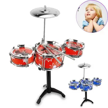 Kids Educational Toy with Chair Children'S Drum Set Rock Drums Music Creative Intellectual Development Simulation Jazz Drum
Kids Educational Toy with Chair Children'S Drum Set Rock Drums Music Creative Intellectual Development Simulation Jazz Drum