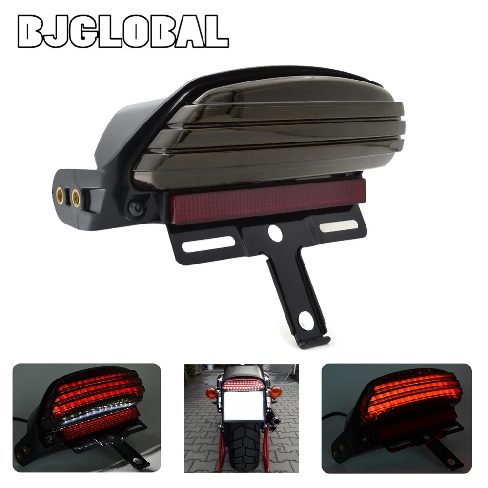 LED Rear Fender Taillight License Plate Holder Accessories For Harley Davidson Dyna FXDF Motorcycle LED Fat Bob Tail Brake Light
LED Rear Fender Taillight License Plate Holder Accessories For Harley Davidson Dyna FXDF Motorcycle LED Fat Bob Tail Brake Light