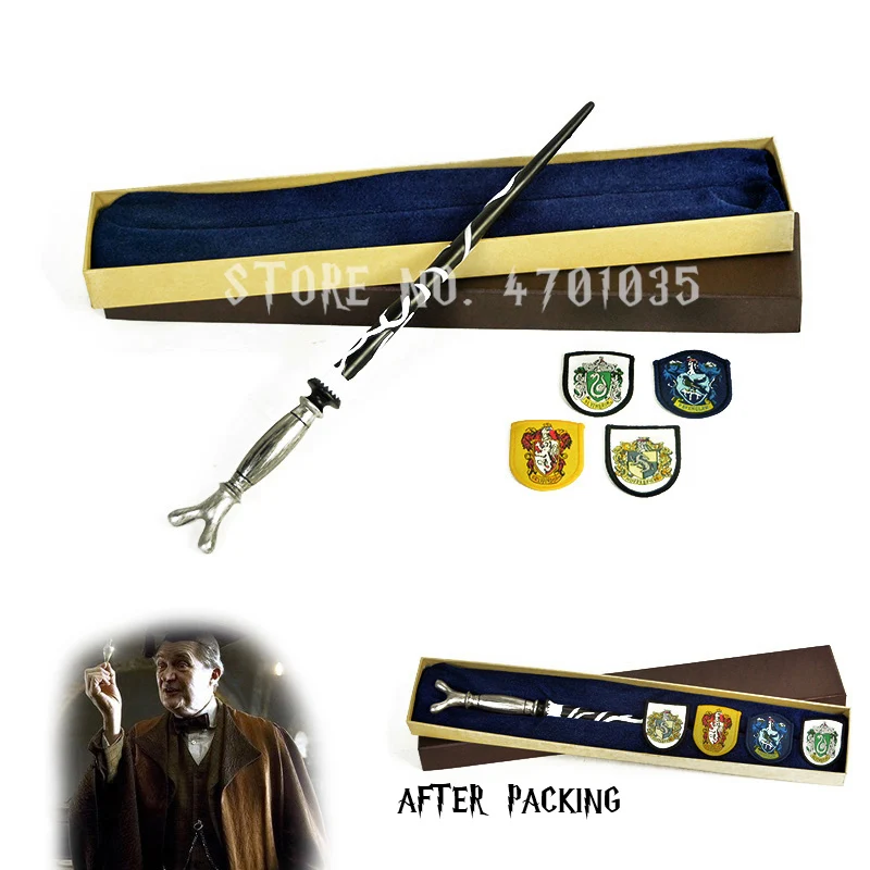 28 Kinds of Potter magic Wand With Gift Box Packing Metal-Core Magic Wand For Children Cosplay Harried Magical Wand With Gift Hee39e81279ea4c0289009948ef40884cH
