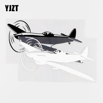 YJZT 16X9CM Personality Airplane Decor Vinyl Decal Spitfire Plane Car Sticker Black / Silver 10A-0249
YJZT 16X9CM Personality Airplane Decor Vinyl Decal Spitfire Plane Car Sticker Black / Silver 10A-0249