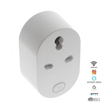 WIFI Wireless Remote Socket Smart Support Amazon Alexa Voice Control Power Meter Function Smart Socket Smart Timer Plug
WIFI Wireless Remote Socket Smart Support Amazon Alexa Voice Control Power Meter Function Smart Socket Smart Timer Plug
