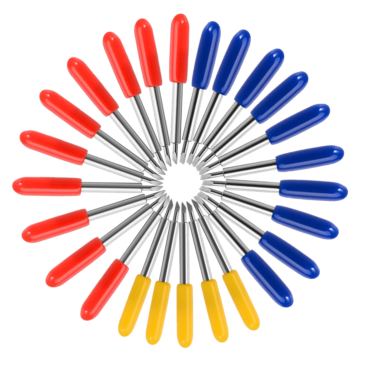 25pcs 30/45/60 Degree Roland Cricut Cutting Plotter Vinyl Cutter Knife Blades Offset Cricut Machine for Sharp & Carving Tools
25pcs 30/45/60 Degree Roland Cricut Cutting Plotter Vinyl Cutter Knife Blades Offset Cricut Machine for Sharp & Carving Tools