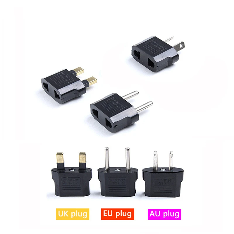 Universal Charger UK AU EU Plug Euro Europe Travel Wall AC Power Charger Outlet Adapter Converter 2 Round Socket Input Pin
Universal Charger UK AU EU Plug Euro Europe Travel Wall AC Power Charger Outlet Adapter Converter 2 Round Socket Input Pin