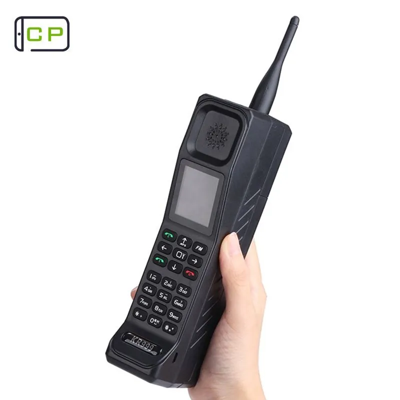 Shockproof Retro telephone KR999 2.2'' 4500mAh Power Bank Cellphone Dual SIM Torch FM Radio Classical Feature celular Phone
Shockproof Retro telephone KR999 2.2'' 4500mAh Power Bank Cellphone Dual SIM Torch FM Radio Classical Feature celular Phone