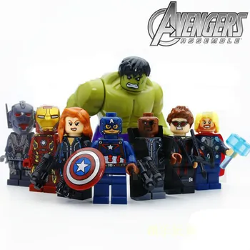 8 Pcs/set Marvel The Avengers Blocks Toy Superhero Thor Iron Man Captain America Figures Doll Toy
8 Pcs/set Marvel The Avengers Blocks Toy Superhero Thor Iron Man Captain America Figures Doll Toy