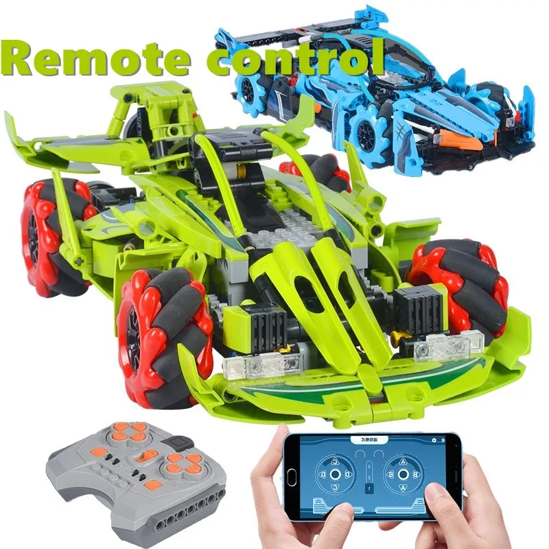 City Drift Racing Car Building Blocks Model Technic Program APP Remote Control Racing Vehicle Bricks Gifts Toys For Children
City Drift Racing Car Building Blocks Model Technic Program APP Remote Control Racing Vehicle Bricks Gifts Toys For Children