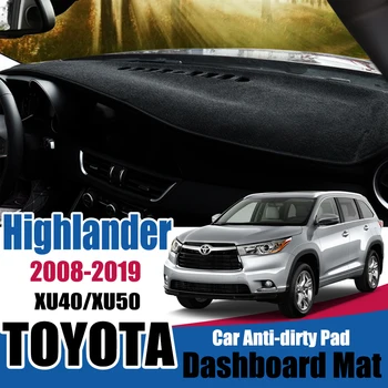 Dashboard Cover Pad Sunshade Dashmat Carpet for Toyota Highlander 2008~2019 XU40 XU50 Kluger Anti-Slip Mat Car Accessories rug 
Dashboard Cover Pad Sunshade Dashmat Carpet for Toyota Highlander 2008~2019 XU40 XU50 Kluger Anti-Slip Mat Car Accessories rug