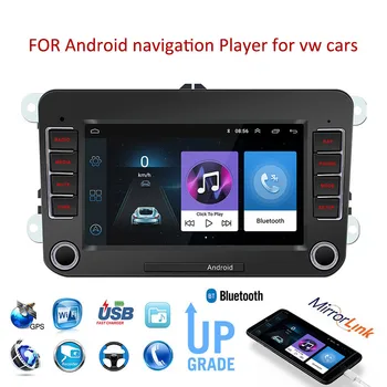 Wifi 1+16G/2+32G 2din Android9.1 Car Multimedia Player for VW Universal Navigation 7" Touch Screen Auto Stereo Car Gps Bluetooth
Wifi 1+16G/2+32G 2din Android9.1 Car Multimedia Player for VW Universal Navigation 7" Touch Screen Auto Stereo Car Gps Bluetooth