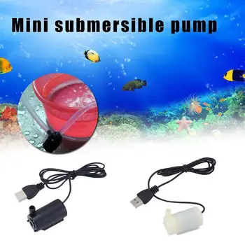 Dc3-5v Submersible Water Pump Set Usb Low Noise 120l/h Horizontal Watering Pumps Fountain Small For Garden Mini Micro Verti T9G5
Dc3-5v Submersible Water Pump Set Usb Low Noise 120l/h Horizontal Watering Pumps Fountain Small For Garden Mini Micro Verti T9G5