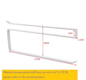 Bathroom Toilet Paper Roll Holder Hanging Organizer Iron Tissue Towel Storage Rack For Kitchen Shelf Door Kitchen Accessories
Bathroom Toilet Paper Roll Holder Hanging Organizer Iron Tissue Towel Storage Rack For Kitchen Shelf Door Kitchen Accessories
