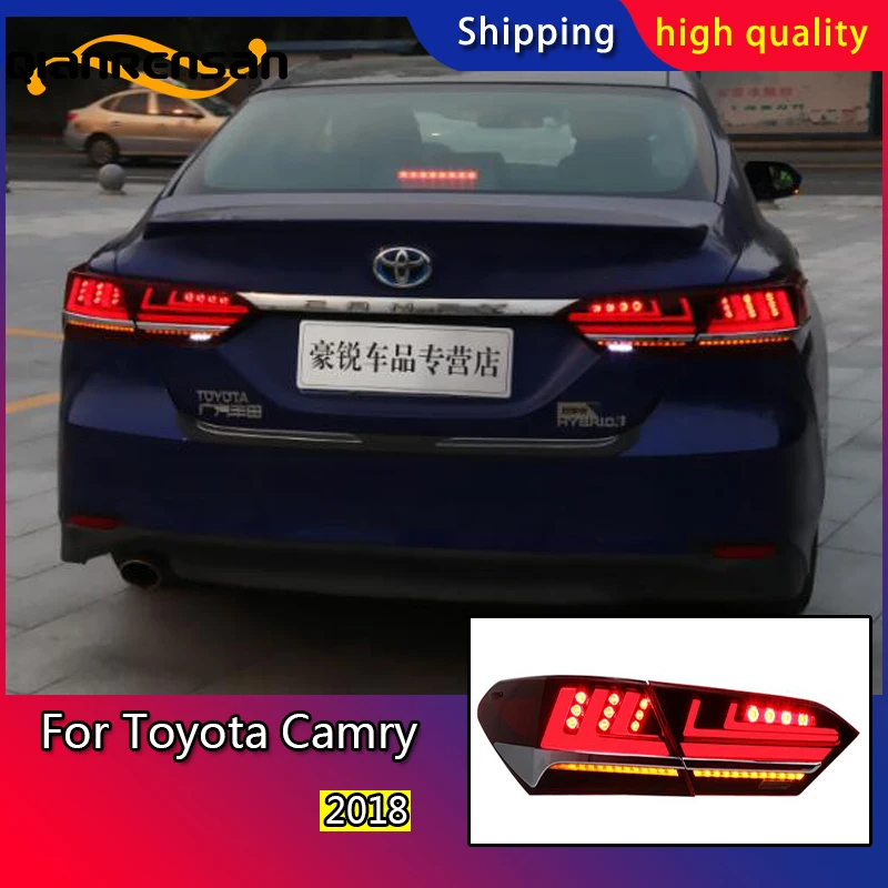 New Tail Lamp for Toyota Camry Tail Lights 2018 Camry XSE LED Tail Lamp Upgrade to LS400 Design LED Dynamic Signal
New Tail Lamp for Toyota Camry Tail Lights 2018 Camry XSE LED Tail Lamp Upgrade to LS400 Design LED Dynamic Signal