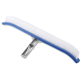 18 Inch Outdoor Pool Wall Brush Swimming Pool Cleaning Tool Aluminum Handle for Pond Spa Hot Spring Pools Algae Remover Scrubber
18 Inch Outdoor Pool Wall Brush Swimming Pool Cleaning Tool Aluminum Handle for Pond Spa Hot Spring Pools Algae Remover Scrubber