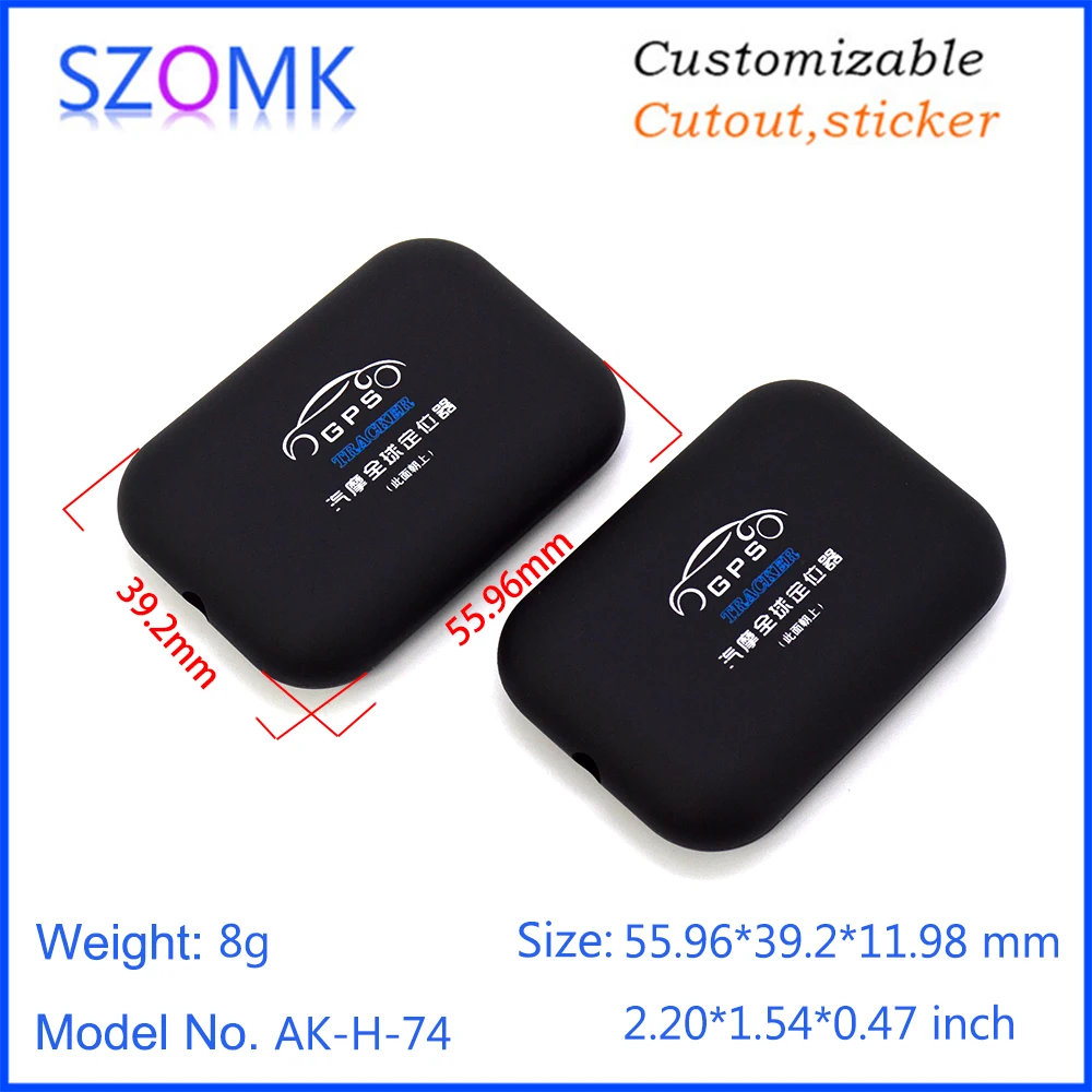GPS plastic enlcosure szomk plastic enclosure box small instrument enclosure housing for electronics pcb design (7)