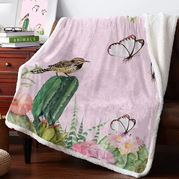 Butterfly Bird Cactus Flower Spring Warm Soft Blanket Office Sofa Plush Blanket Bedspreads Quilt Drop Ship
Butterfly Bird Cactus Flower Spring Warm Soft Blanket Office Sofa Plush Blanket Bedspreads Quilt Drop Ship