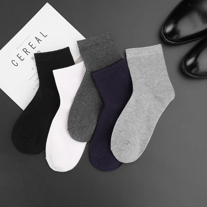 1 Pairs of New Pure Color Medium Tube, Men's Spring and Summer Business, Breathable Cotton Socks, Leisure and Anti Sweat
1 Pairs of New Pure Color Medium Tube, Men's Spring and Summer Business, Breathable Cotton Socks, Leisure and Anti Sweat