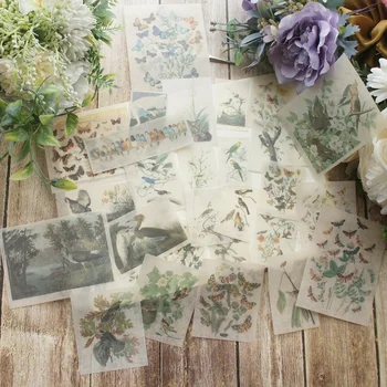 58pcs Retro Painting Bird Butterflydesign Washi Paper Sticker Scrapbooking DIY Gift Packing Label Decoration Tag
58pcs Retro Painting Bird Butterflydesign Washi Paper Sticker Scrapbooking DIY Gift Packing Label Decoration Tag