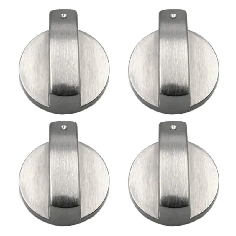 Stoves Cooker Knobs,Oven Knob(4pcs),6mm Universal Silver Gas Stove Control Knobs Adaptors Oven Rotary Switch Cooking Surface Con
Stoves Cooker Knobs,Oven Knob(4pcs),6mm Universal Silver Gas Stove Control Knobs Adaptors Oven Rotary Switch Cooking Surface Con