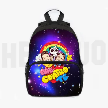 

ME CONTRO TE Accessori Cartoon Women Backpack School Student Kawaii Bag Children Cute 3D Print BookBag Girls Travel Bag Gadget