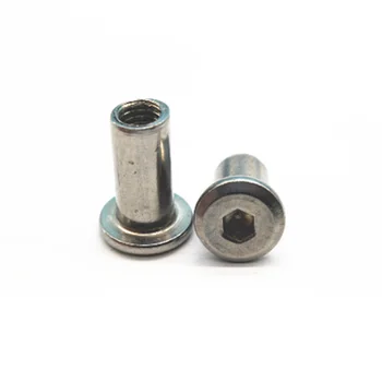 25pcs M5 oblique flat top Allen nuts hex socket splint falling edge lock nut stainlesst steel outer diameter 6mm 8mm-20mm long
25pcs M5 oblique flat top Allen nuts hex socket splint falling edge lock nut stainlesst steel outer diameter 6mm 8mm-20mm long